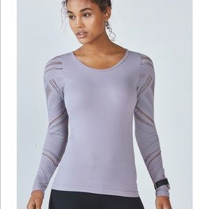 Fabletics seamless long sleeve top